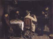 After Dinner at Ornans Gustave Courbet